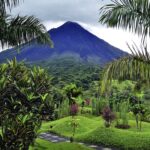 The towering cone of Arenal, a live volcano in Costa Rica. Photo: Courtesy of Visit Costa Rica
