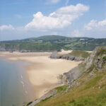 Pobbles beach on the Gower Peninsula, South Wales. Photo courtesy of Visit Wales: © Crown Copyright