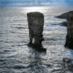 Rock stack, Yesnaby Cliffs, west coast of the Orkney Islands, Scotland. © copyright Matthew Brace
